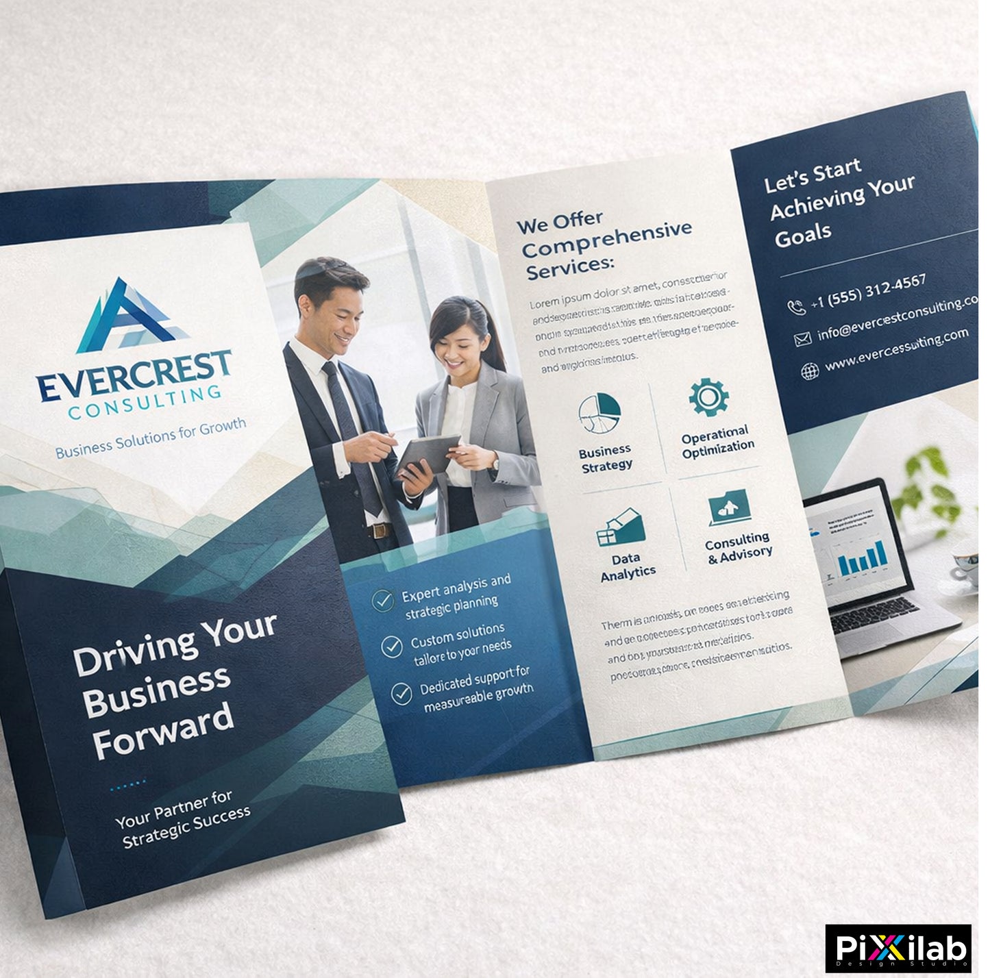 Tri-Folded Postcards