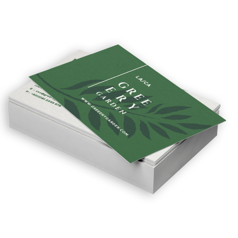 Business cards 13pt Enviro Uncoated