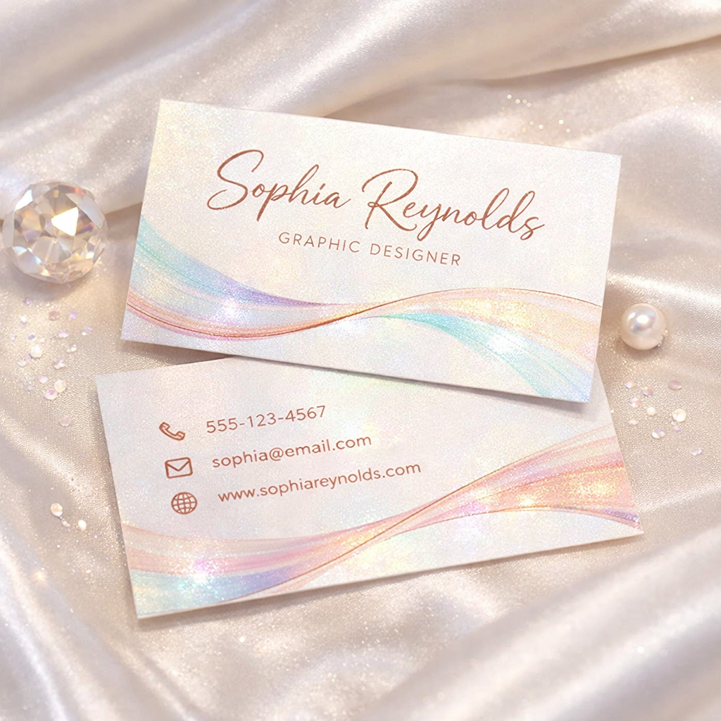 Pearl Paper Business Cards