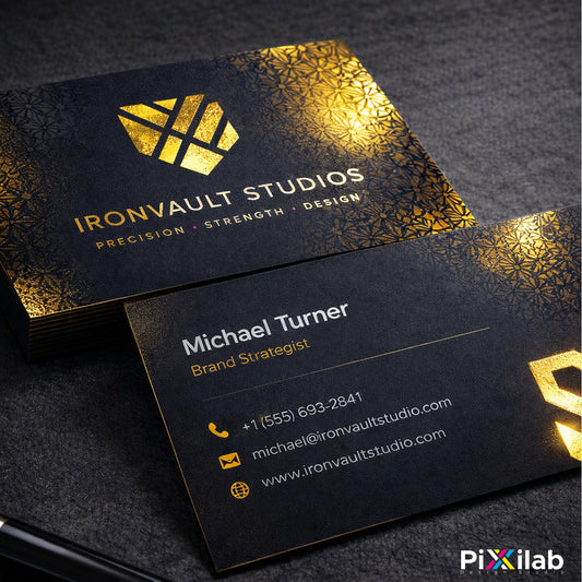 Foil Business Cards