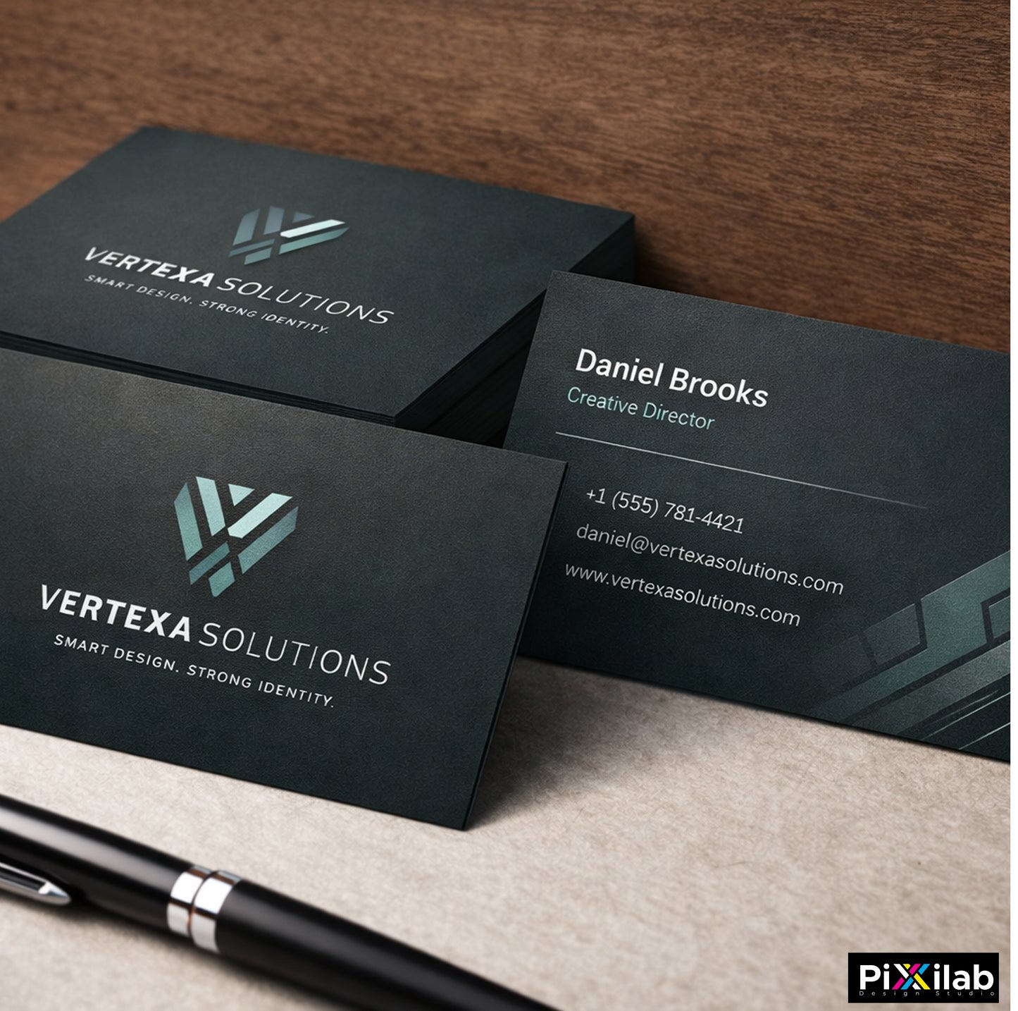 Premium Raised Spot UV Business Cards